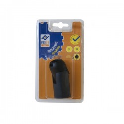 PORTALAMPARAS E-14 LISO NEG