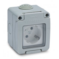 BASE ENCHUFE SCHUCO ESTAN IP55