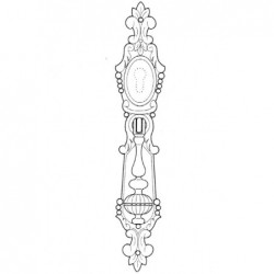 TIRADOR ARMARIO ZAMAC S/B