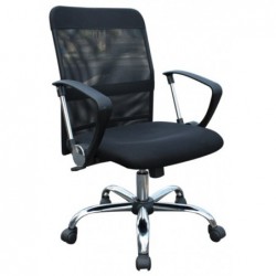 SILLA OFICINA C/B ANAT. NEGRA