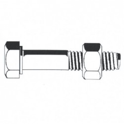 TORNILLO C/EXAG DIN931 8.8 ZN