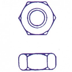 TUERCA EXAG 934 CLASE 8 ZN.