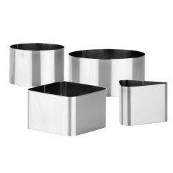 ARO EMPLATAR INOX CHEF SET-4