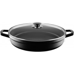 CACEROLA BAJA C/TAPA A.FUNDIDO