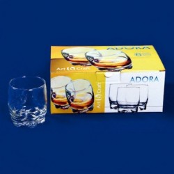VASO AGUA PACK 6 ADORA