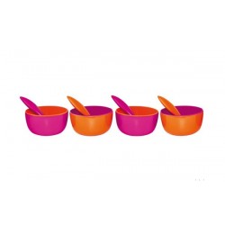 BOL HELADO+CUCHARA SET-4