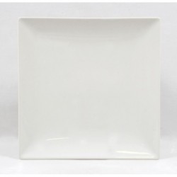 PLATO LLANO CUADRADO IVORY