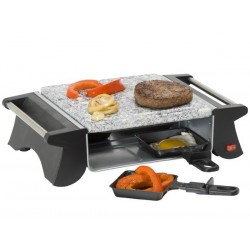 RACLETTE 4 BANDEJAS CON PIEDRA