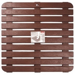 TARIMA DUCHA PROPILENO MARRON