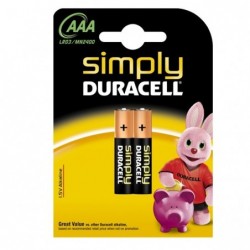 PILA ALCALINA SIMPLY BL2 LR03