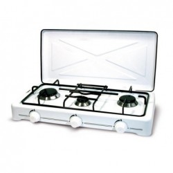 COCINA GAS 3 FUEGOS C/TAPA