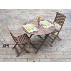 MESA MADERA PLEGABLE