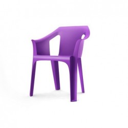SILLA APILABLE POLIPROP VIOLET