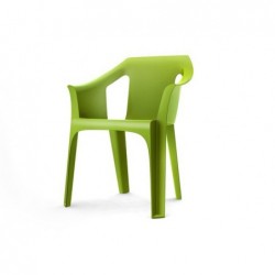 SILLA APILABLE POLIPROP VERDE