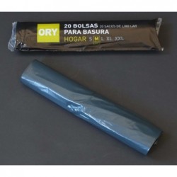 BOLSA BASURA B.P 20U AZUL OSC.