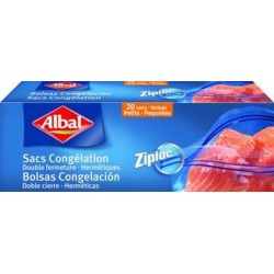 BOLSA CONGELACION ZIPLOC 20 U.