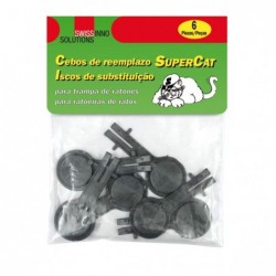 CEBO PARA TRAMPA RATON BL 6