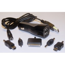 CARGADOR COCHE USB UNIVERSAL