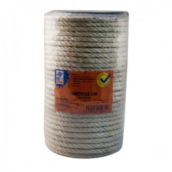 CUERDA SISAL 4 C. CARRETE 6 MM