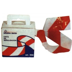 CINTA SEÜALIZACION BLANCO/ROJO