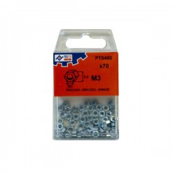 TUERCA EXAGONAL DIN934 ZN C/70