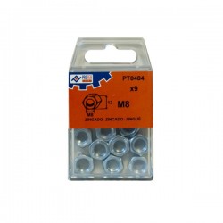 TUERCA EXAGONAL DIN934 ZN C/9